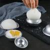 1PC Snowball Half Round Big Fortune Snow Meiniang Mold Half Round  Glutinous Rice Cake Pudding Mold Mousse Cake Mold Pastry Tool