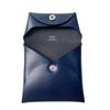Used HERMESCoin Case Navy System Box Scarf Women