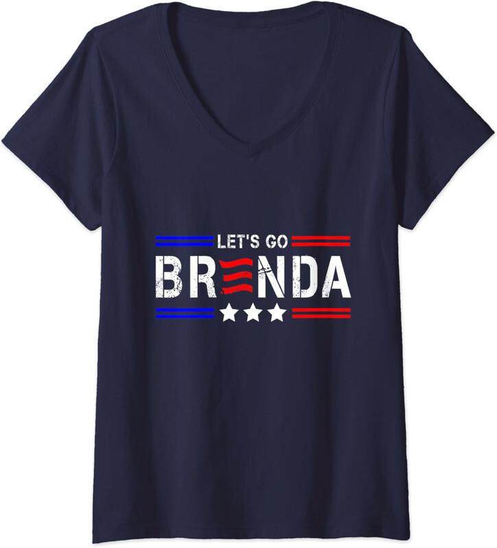 Let s Go Brenda Kamala Harris Election 2024 Ladies  V-Neck Tshirt Unisex T-Shirt S