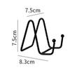 Picture Stands Holder Display Picture Easel Metal Plate Dish Tabletop Art Pictures Frame Photo Decorative Tabletop Art 1 Pc