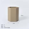 Large Capacity Hexagon Minimalist Light Luxury Desktop Pen Holder For Office Students