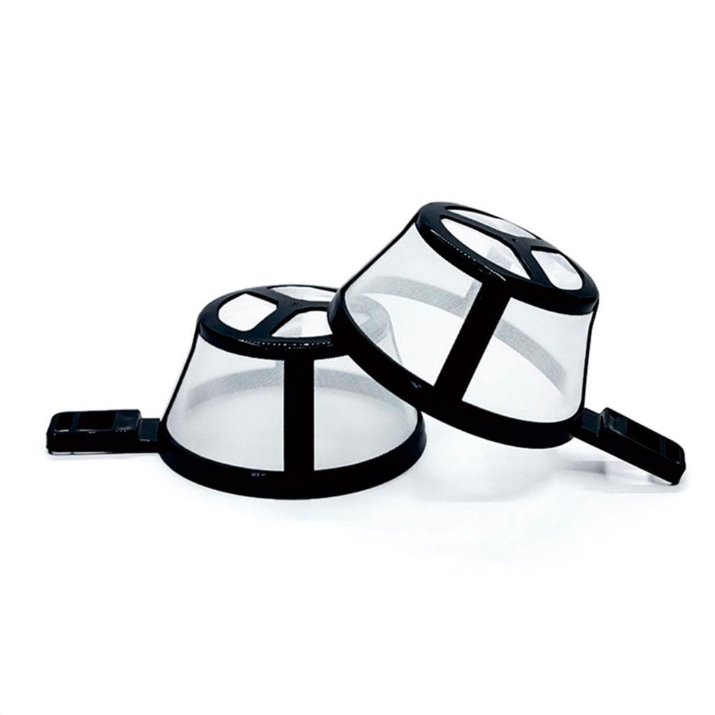 Packung mit 6 langlebigen Nylon-Kaffeefiltern Wiederverwendbarer und umweltfreundlicher Sieb für reinen und sanften Kaffeegeschmack