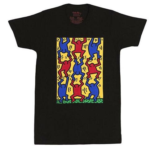 

Редкая футболка унисекс Keith Haring Stacked Pop Art