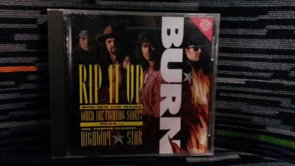 

CD BURN - Rip It Up FONECD002 Formula One Rec 1994 UK Rock Used