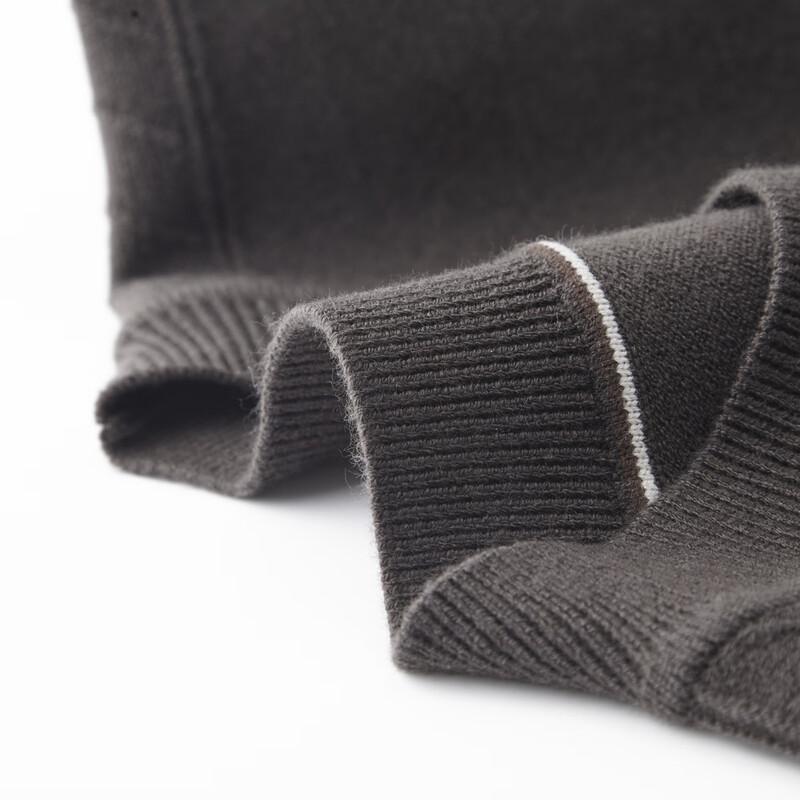 Shanshan Men's Warm Round Neck Knit Sweater