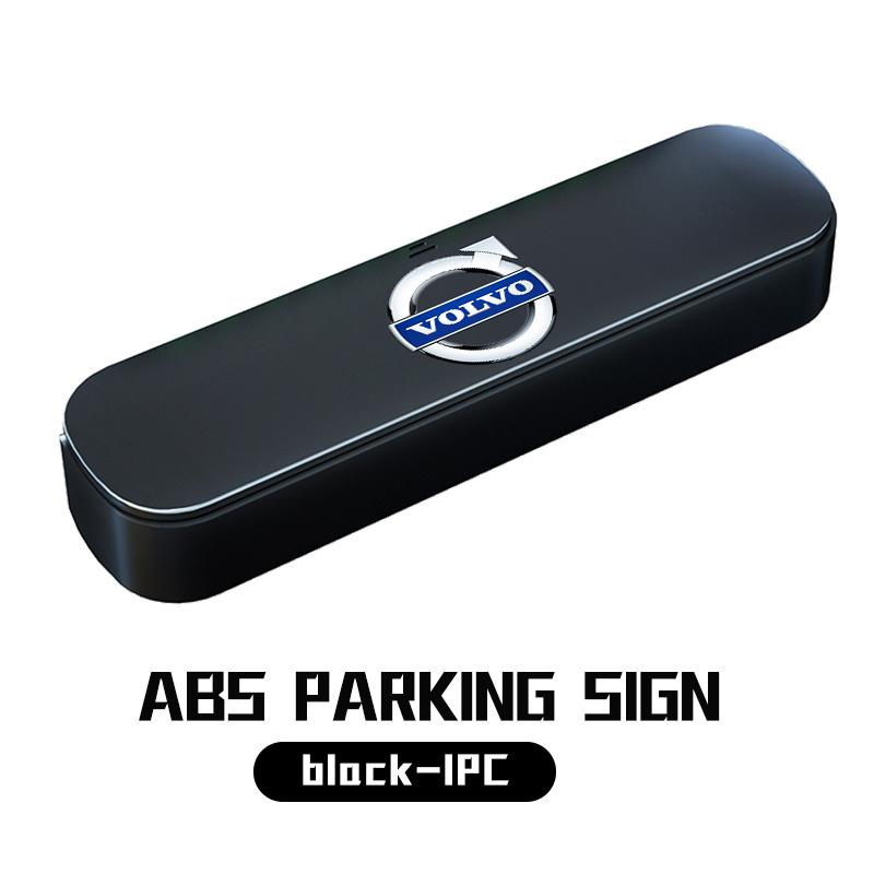 For Volvo Car Temporary Phone Number Park Card Plate Sticker Accessories Xc60 Xc90 V40 V60 S60 V50 V90 S80 C40 XC40 V70 XC70 C30 CT9