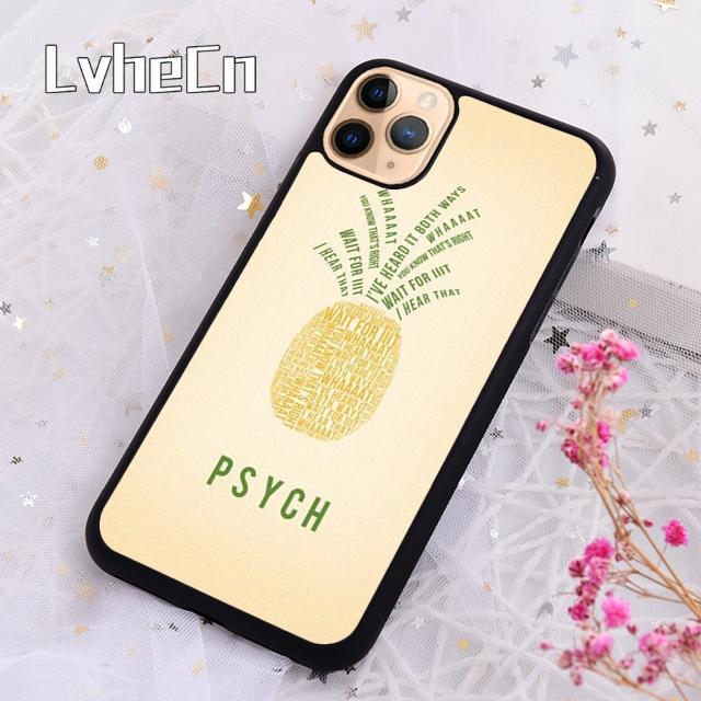 Psych Ananas Handyhülle Cover Für iPhone 17 Air 14 15 16 16e 13 12 Max Abdeckung Für Apple 11 Pro Max Plus