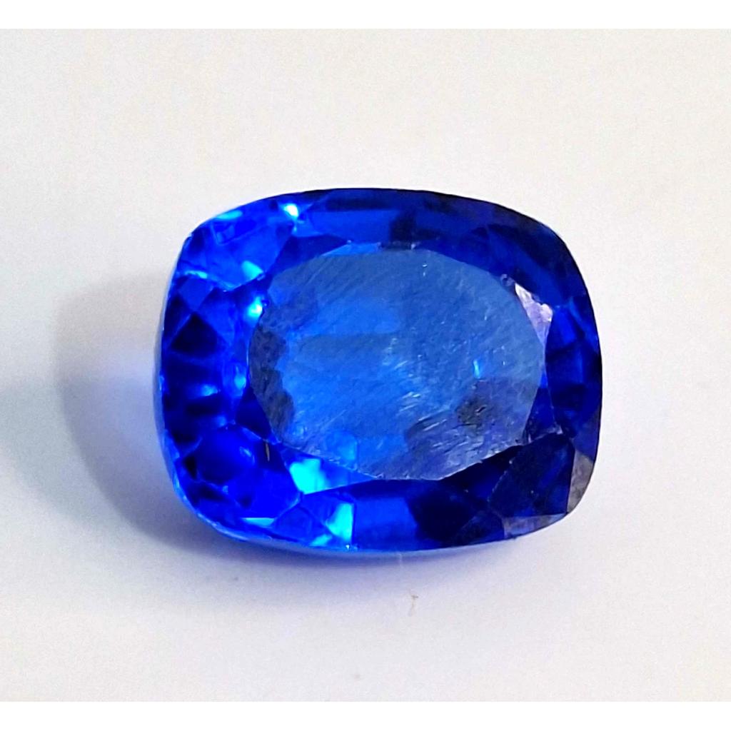 Natural Royal Blue Sapphire 8-10 Ct Cushion Cut Certified Beautiful Gemstone