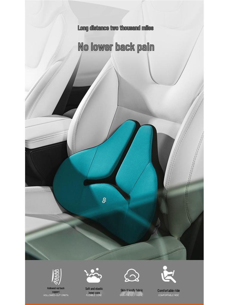 Memory Foam Car Lumbar Support Cushion for Driver and Passenger Seats