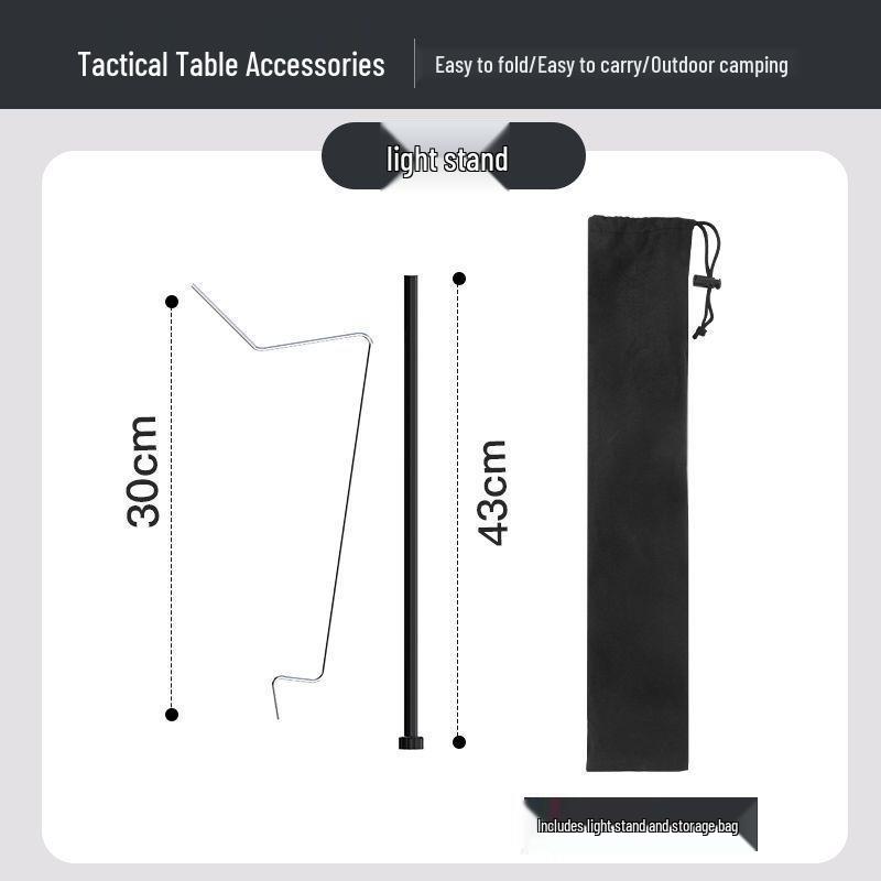 Портативный складной вдвое кемпинговый стол из алюминиевого сплава