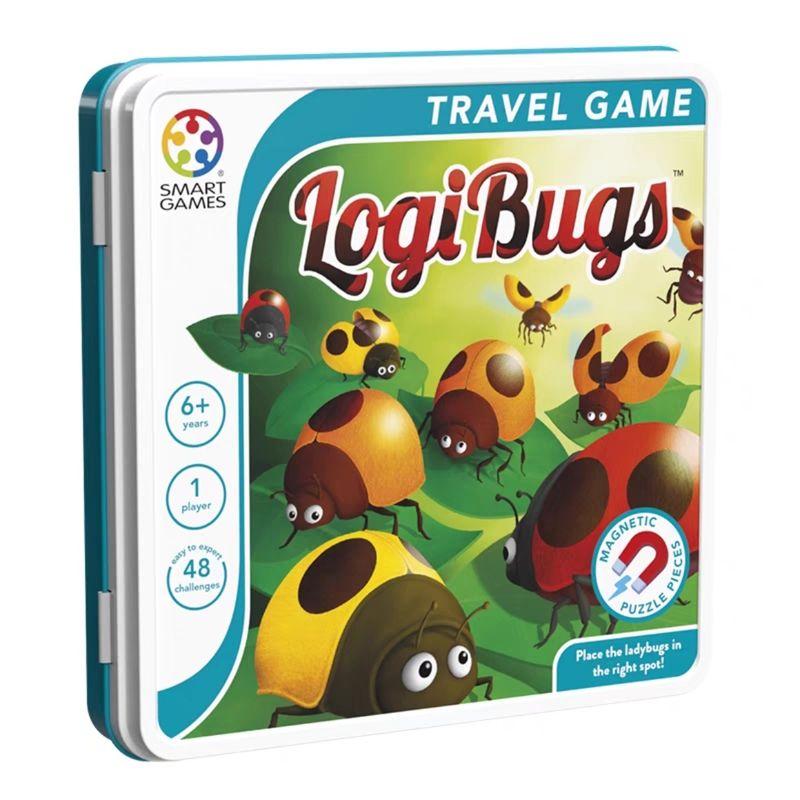 

SmartGames Безумная Белка Ловец Привидений Заяц Прыгающий Джек Настольная Игра Детские Обучающие Игрушки Портативные Ladybug Line [5 +] New Product