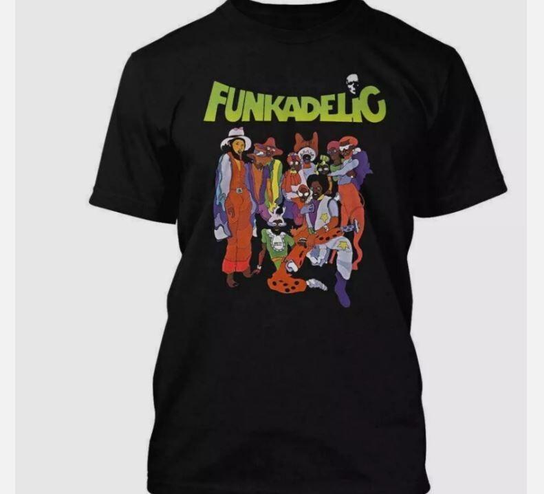 Функ и только Функ Funkadelic Рубашка Parliament George Clinton Унисекс Футболка S