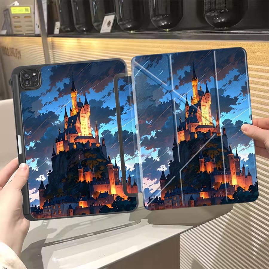 Tablet Case For iPad Air 4 5 M3 M2 1 2 M4 11inch Pro 2025 Mini 6 7 Pro 11th 10th 9th 8th 7th 12.9inch Holder Cover Cartoon