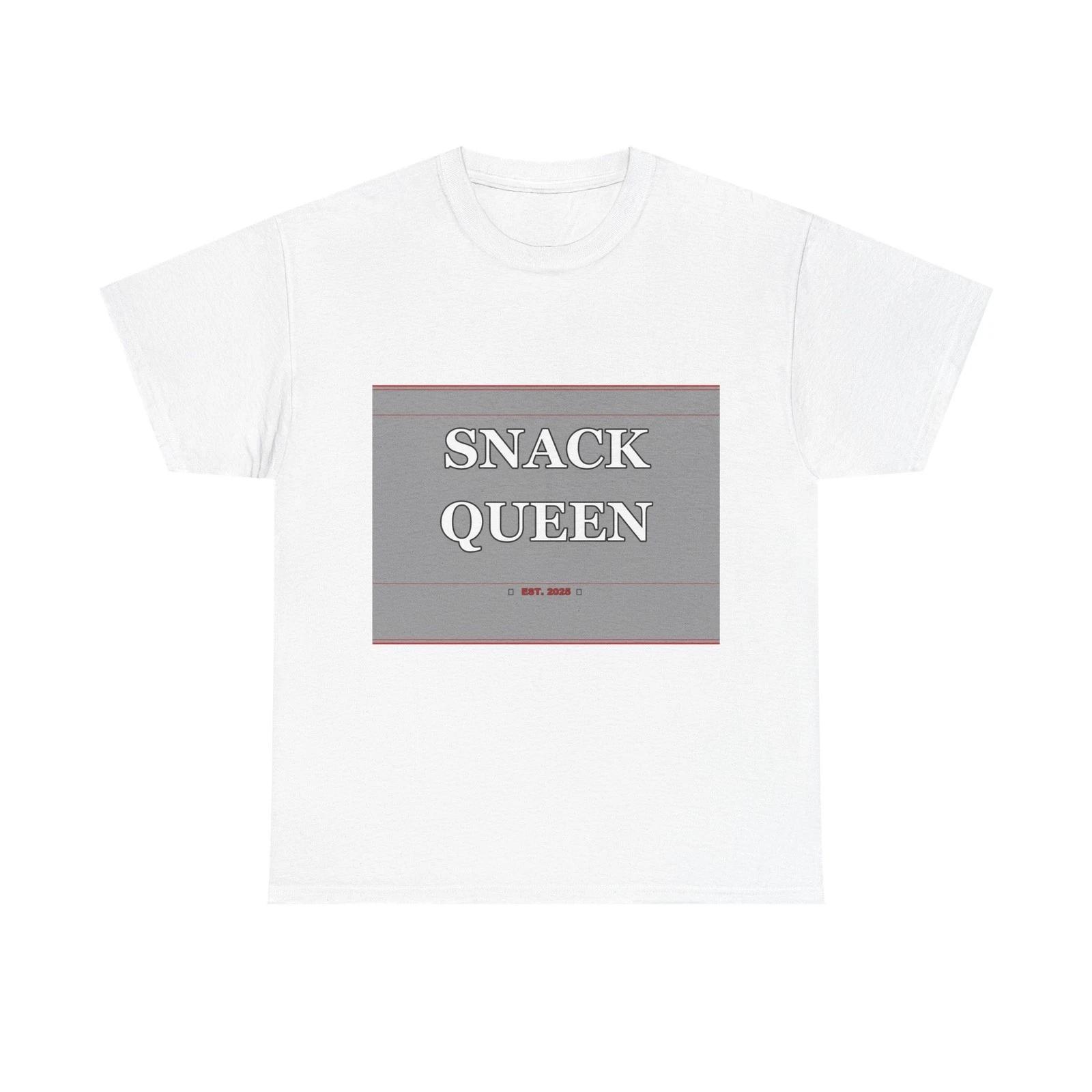 Snack Queen - Funny Unisex T-Shirt Gift Idea 4XL