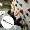 Rock Climbing Hold Brush With Dense Brush Head and Wooden Handle for Dust Removal, Hold Care Tool for Indoor Climbing Areas and Preparation