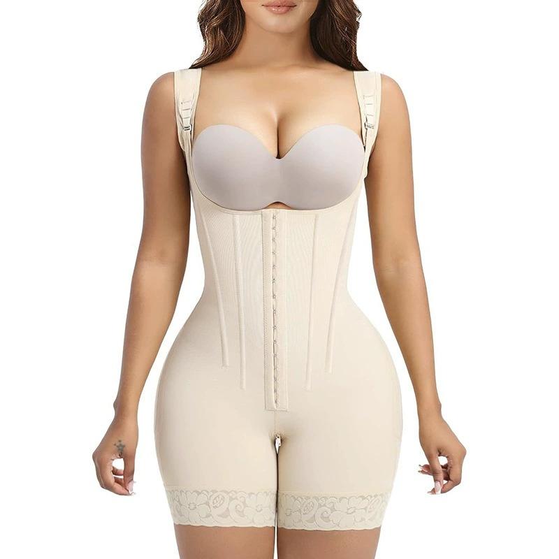Women Plus Size One Piece Tummy Control Shapewear Waist Cincher Butt Lifter