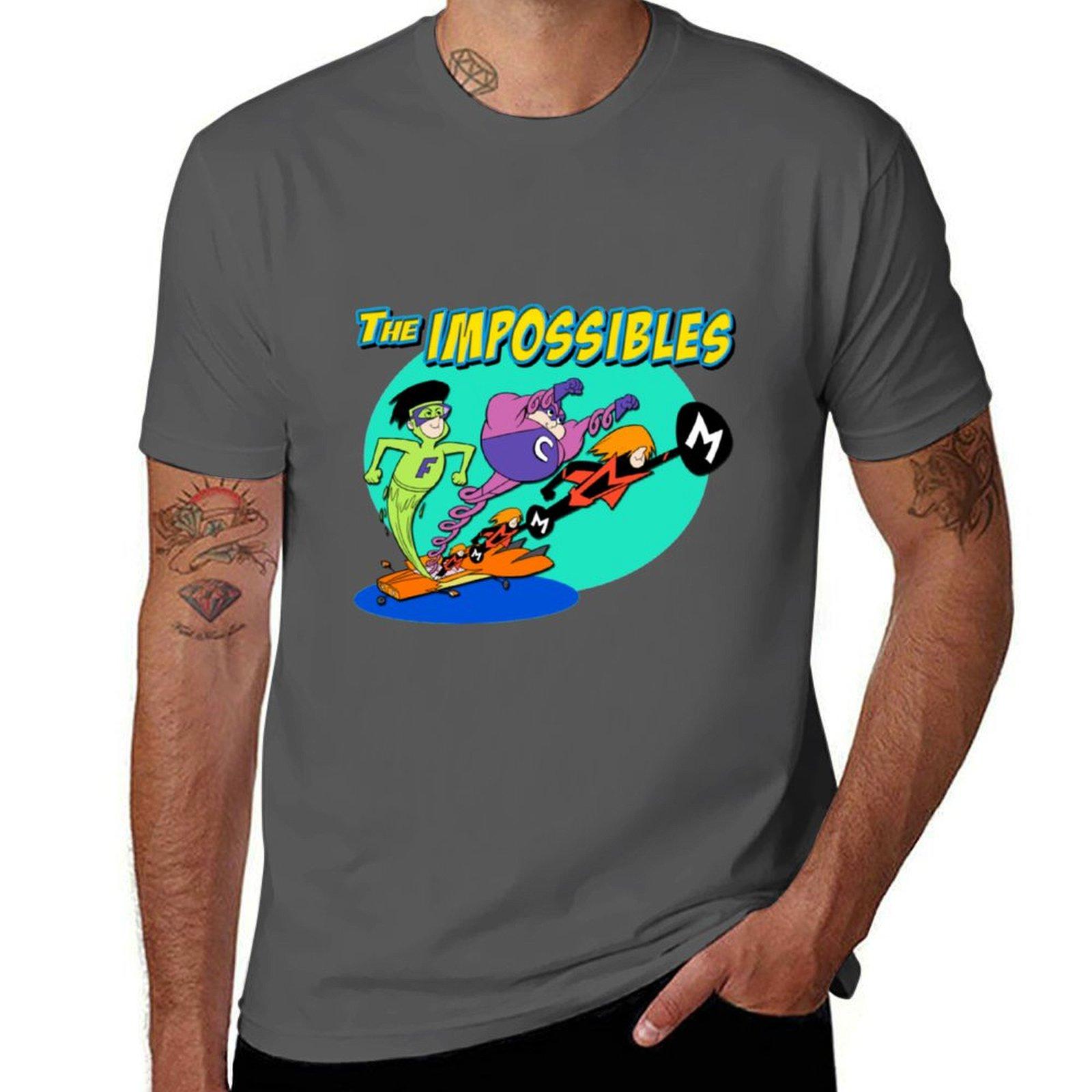 

The Impossibles T-Shirt cotton graphic tees kawaii clothes sports fans man clothes mens shirts graphic tee 4XL