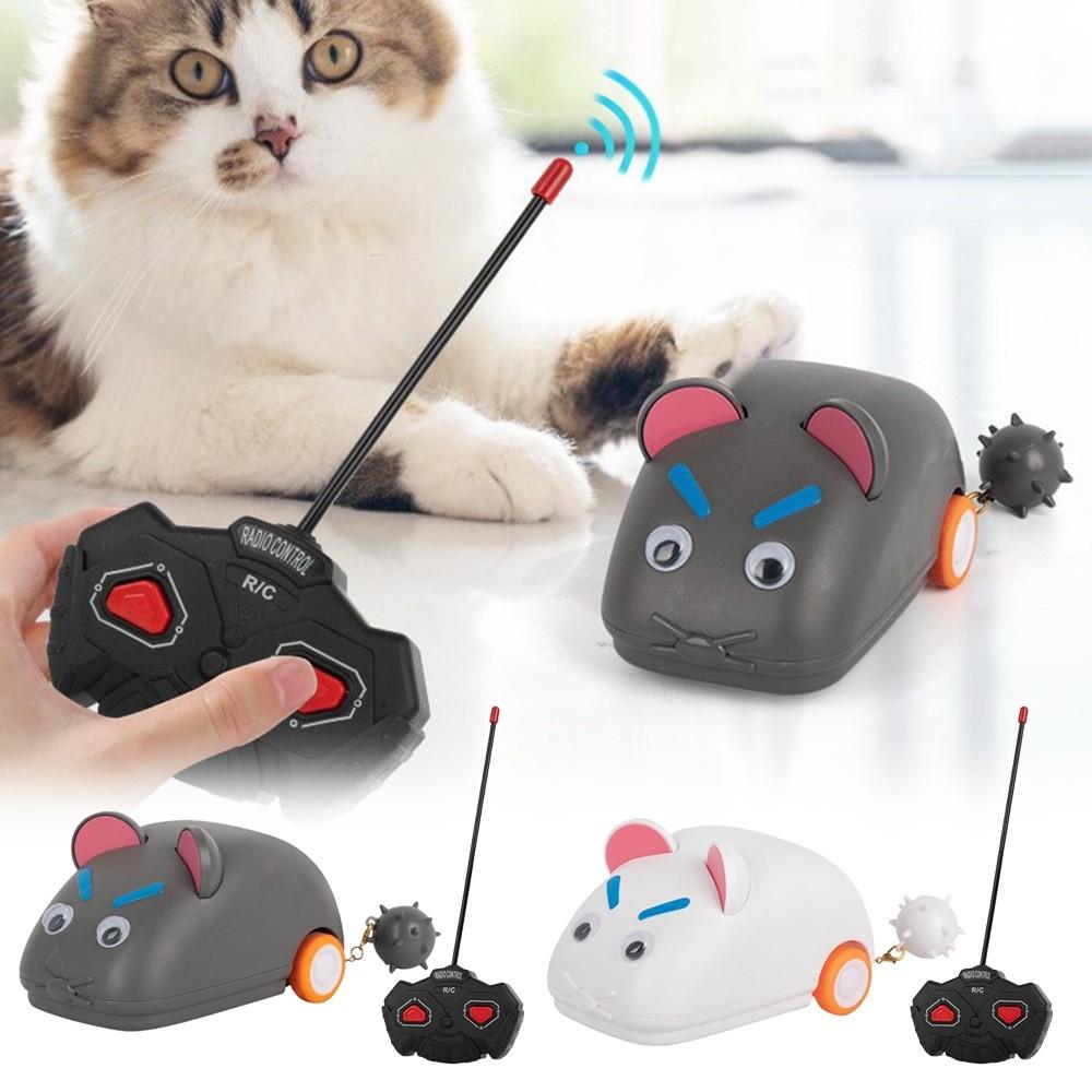 Wireless Remote Pet Simulation Toy Pet Play Simulated Mouse Racer Toy Cat Entertainment Mouse Remote Control Racer