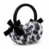 Soft Fluffy Faux Fur Earmuffs Leopard Thermal Ear Covers  Autumn Winter Outdoor Commuting