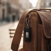 Portable Digital Electronic Clock LED Display Digital Pocket Clock  Backpack Accessory