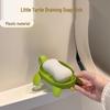 Cute Little Turtle Draining Soap Dish - Multi-Functional, Punch-Free, No Water Accumulation for Home Use