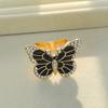Rhinestone Butterfly Scarf Ring Elegant Scarf Clip Ring X-shape Scarf Holder Ring for Women Silk Scarves Neckerchief Shawls Fashion Accessories