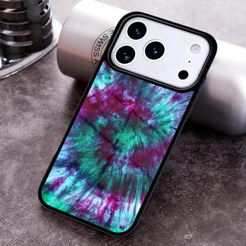 Colorful Tie Dye Rainbow Phone Case For iPhone 17 16 15 14 13 12 11 Pro Max Plus 17Air Soft Silicone Cover
