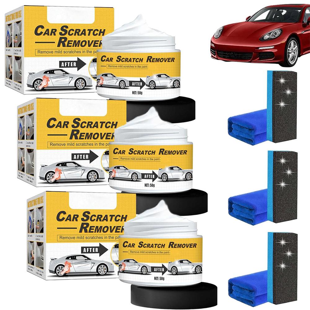 New Car Wax Polish Scratch Remover Polishing Compound & Scratch Remover For Cars Scratch Remover Car Wax Kit Cleaner For Re H2Y1