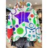 Womens Oversized Hooded Long Sleeve Sweatshirt With Floral Plaid Print Comfortable Breathable Casual Top
