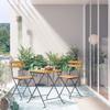 VidaXL 3-piece Folding Bistro Set Solid Acacia Wood