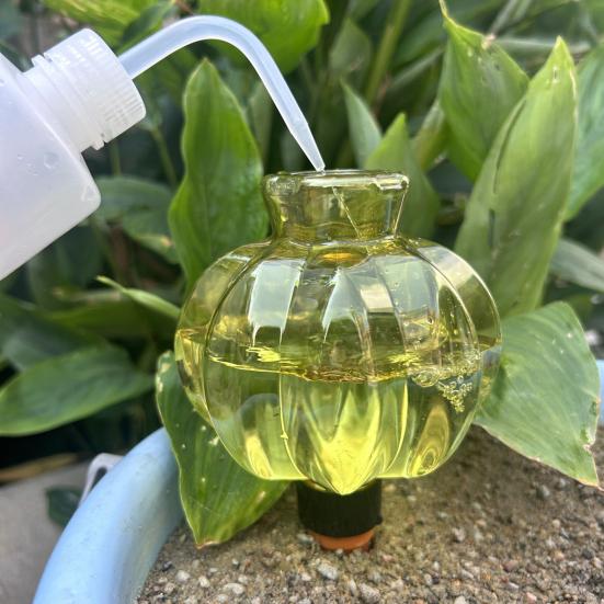 Self Watering Spike Automatic Watering Bulb with Terracotta Spike Lantern Design Self-Watering Globes for Indoor Outdoor Plants
