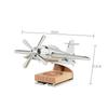 Solar Powered Car Air Freshener Desktop Fragrant Perfume Solar Car Perfume Aromatherapy Rotating Mini Aircraft Decoration