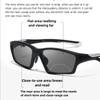 Photochromic Sports Anti-Slip Bifocal Reading Glasses Unisex Fashion Elegance Anti-Blue Light Presbyopia Eyeglasses 0 To +4.0