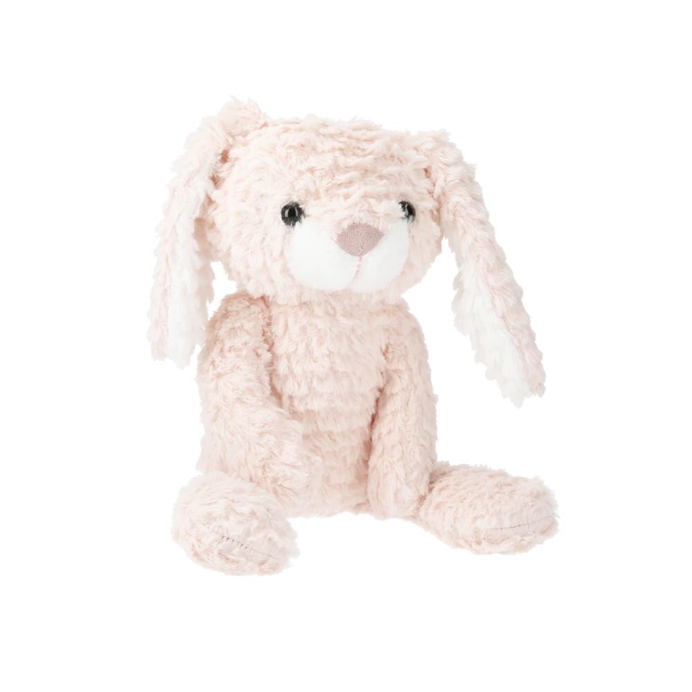 Enne. Plush Animal, Approximately 38cm Long, Fluffy Toy, First Newborn Photo, Animal (Pink Bunny)