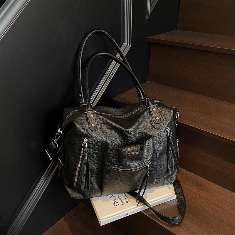 Stylish Women's Large Capacity Tote & Crossbody Bag