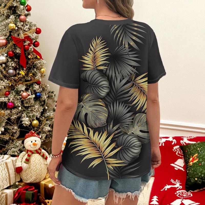 Women's T-Shirt 3d Kawaii Dog Printshort Sleeve Female O-Neck T-Shirt Hip Hop Fashion Oversized Street Style Funny Pattern Tops
