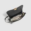Large Capacity New Trendy and Fashionable Women's Crossbody Bag Niche Autumn and Winter Single Shoulder Armpit Bag Black