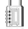 4 Digit Combination Lock Zinc Alloy Mechanical Number Password Hanging Lock for Storage Cabinet