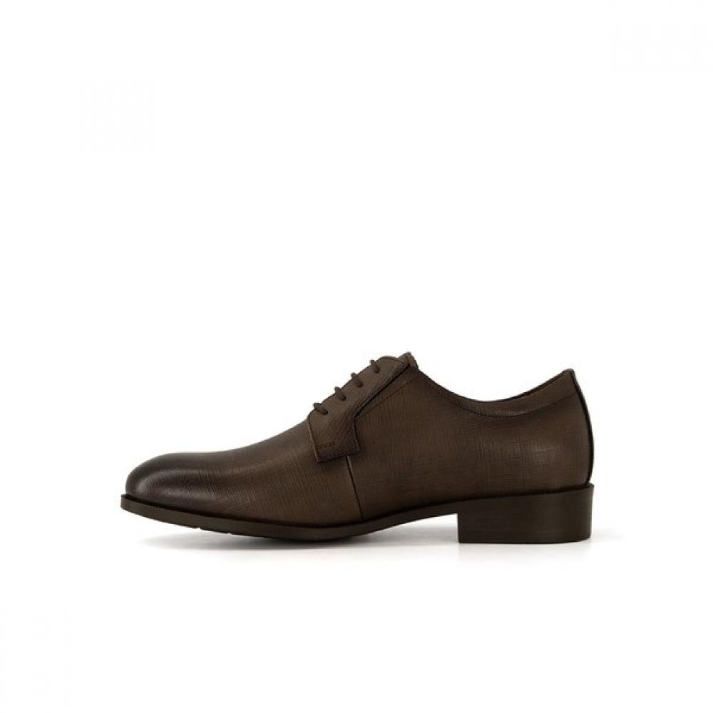 Daks Men S Comfort Gift No.1 Saffiano dreSS ShoeS Dmx279 Ke20  Brown 