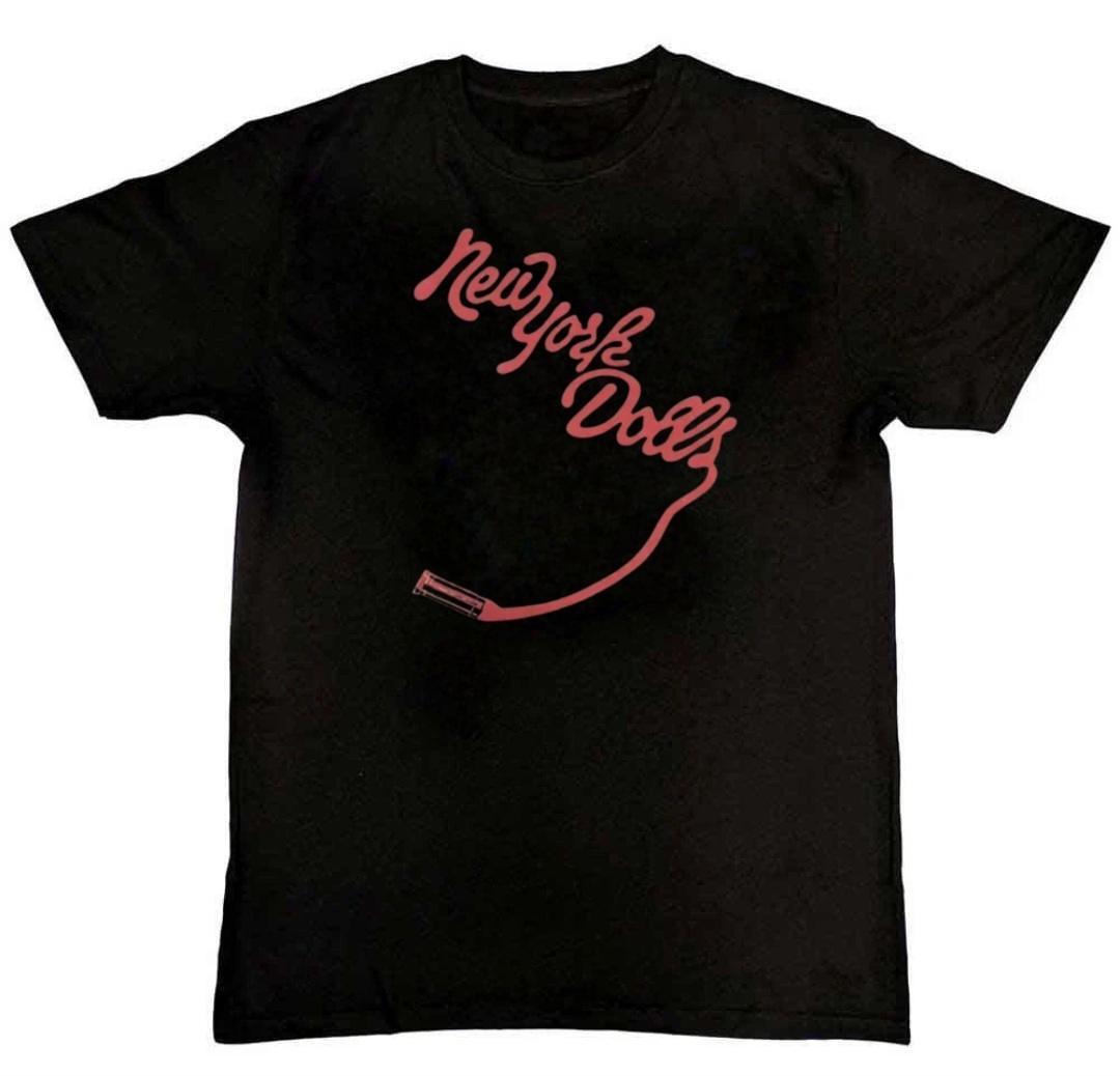 New York Dolls Band Rock Graphic Print Mens T-Shirt M