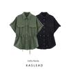Kaslead New Arrival Women's Fashion Style Fashion Linen Blend Travel Hunting Jacket Shirt 2773734