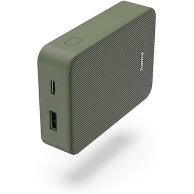 External Battery - HAMA - Power Pack 10000 mAh - Fast Charge - USB A and C - Lightweight and Compact
