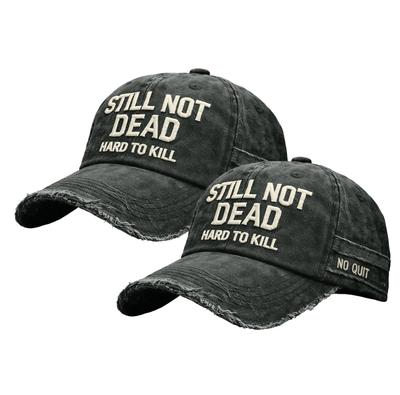 Unisex Commemorative Hat, Distressed Adjustable Sun Hat, Fun Hat