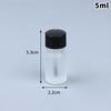 Transparent Glass Nail Polish Bottles Empty Refillable with Brush for Essential Oils and Home ManicureHot Sale