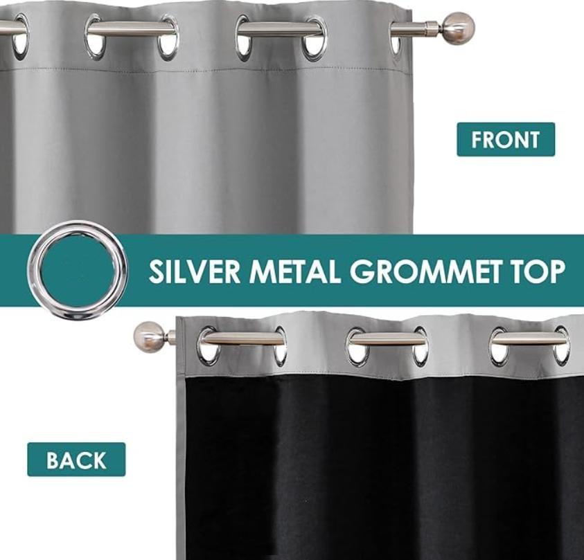 2ks Květinové okenní závěsy Akvarelový botanický potisk Polyesterové zatemňovací závěsy Kuchyň Obývací pokoj Pokoj pro dívky Dekor Závěs