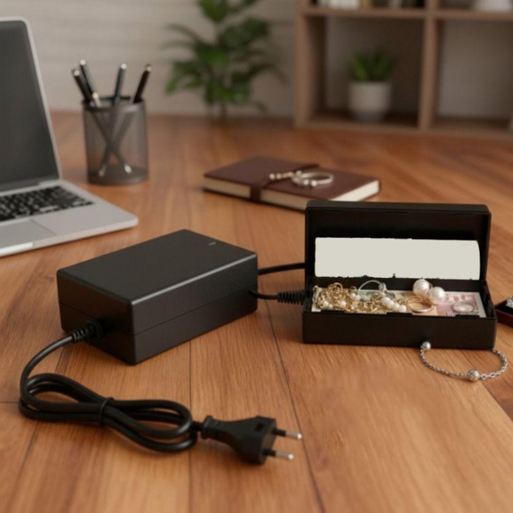 Kunststoff Simulierte Computer-Ladegerät-Box Diebstahlsicherer Adapter Versteckte Box Geheimes Geldetui Dekorativer Versteckter Schmuckorganizer