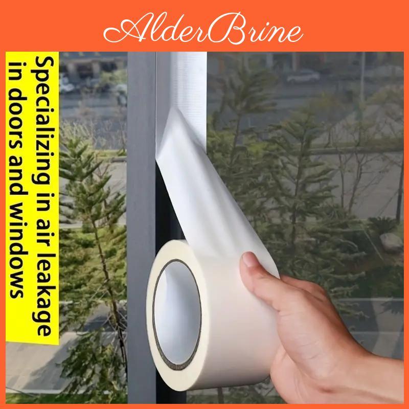 Sealing Windproof Window Tape Self Adhesive Seam Sealing Strip Strong Dustproof Waterproof Duct Tape Door Weather Stripping