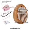 8-Tone Mini Finger Thumb Piano Kalimba Musical Pendant Gift