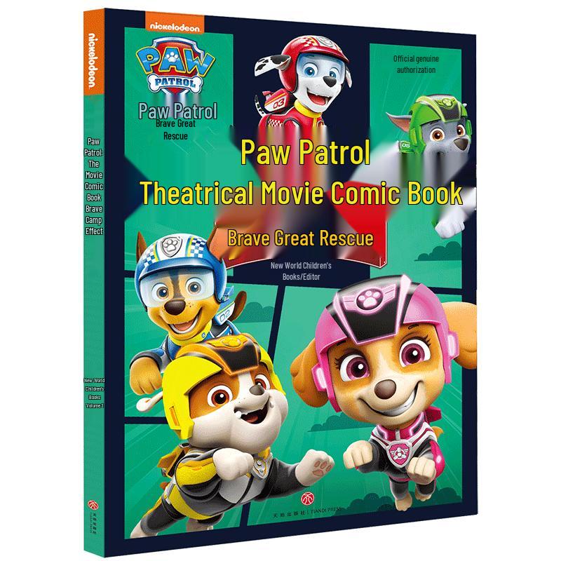 Paw Patrol Movie Comic Book: Brave Rescue