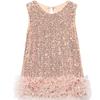 Girls' Halloween Sequin Tulle Tutu Dress - Autumn Sleeveless Princess Dress Kids Party Costume Fancy Pageant Gown